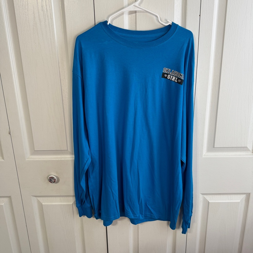 Southern Y’all pacific end zone Oklahoma girl tee‎ size XL